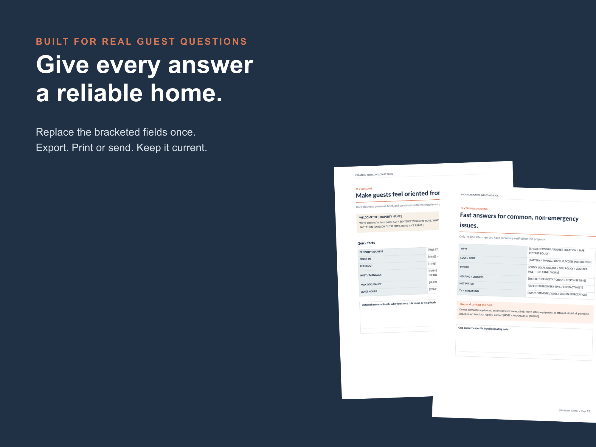 Guest guide page previews