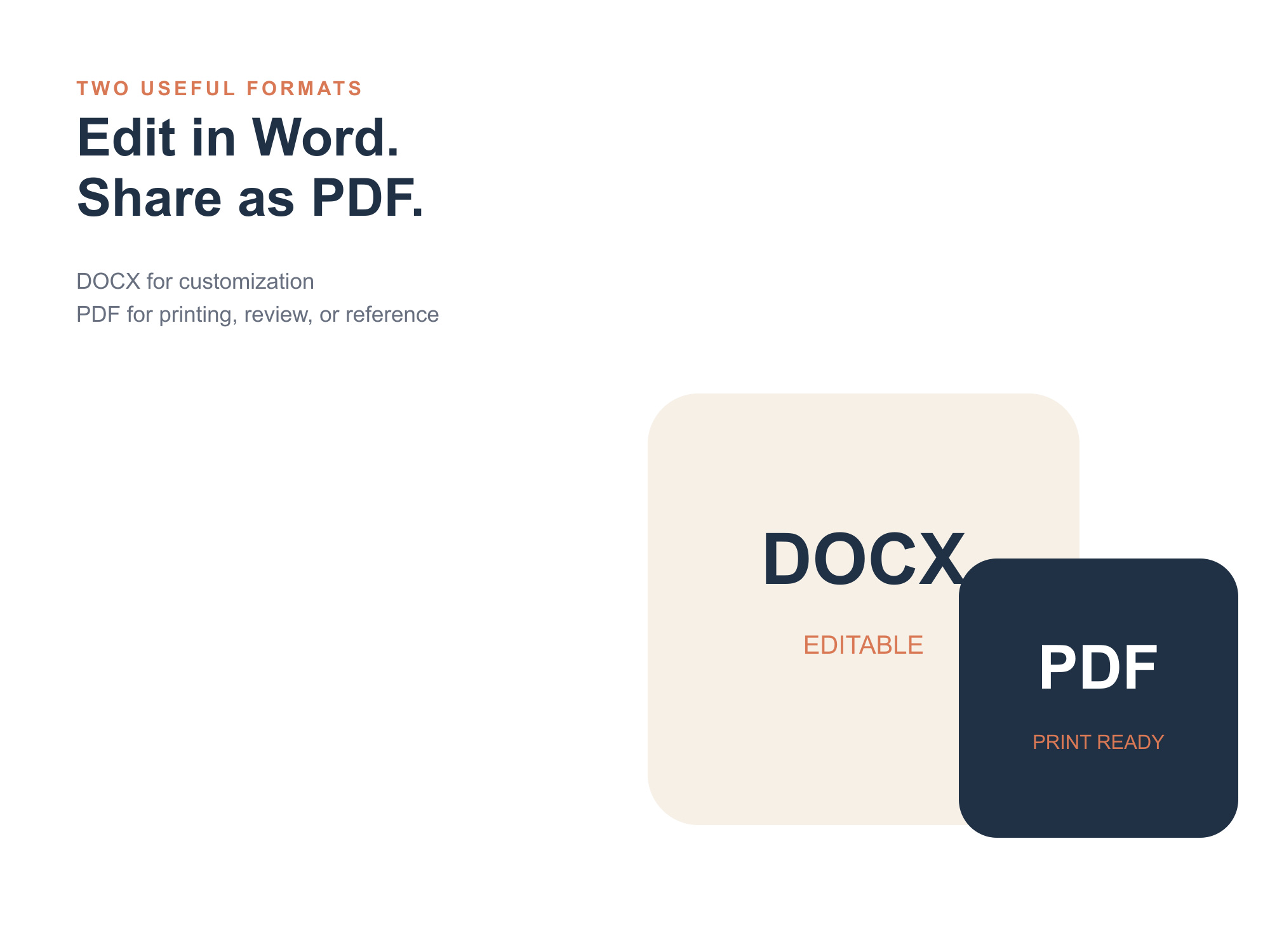 Editable DOCX and print-ready PDF included